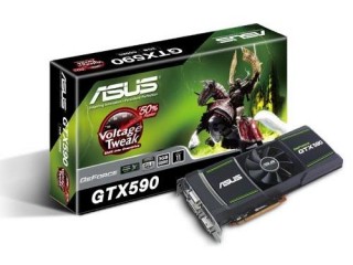 Grafická paměť karty GTX 590 je 3 GB GDDR5