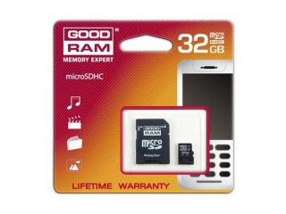 V nabídce jsoju rovněž karty microSDHC o kapacitě 4, 8 a 16 GB